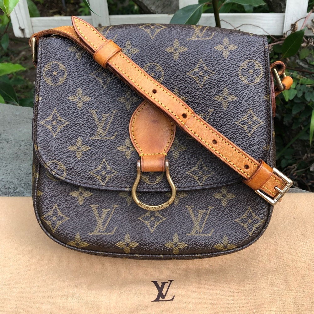 Auth. LV Monogram Saint Cloud